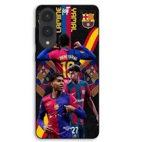 Coque Pour Samsung Galaxy S25 Edge Lamine Yamal FC Barcelone Wallpaper Maniacase juoda