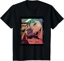 Gorillaz Polaroid Slide T-Shirt Men's and Women's Cotton Summer Clothes Hip Hop Fashion Short Sleeve Tshirt Streetwear Fan Gi... S įvairiaspalvis