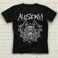 Vintage Alestorm Music Band Heavy Cotton Black S234XL Unisex Shirt AG009 Unisex T-Shirt XL
