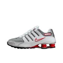 Nike Shox NZ Unisex sportbačiai Balti University-Red-Black-Metallic-Silver 378341-104 41