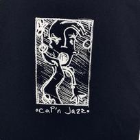 Vintage caP'n Jazz American Emo Band Graphic Tee T-Shirt S