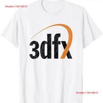 3DFX Vintage 3D GPU Logo T Shirt  vintage Washed homme Stretched Unisex designer clothes fashion Breathable S įvairiaspalvis