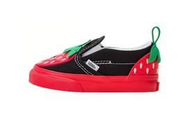 Vans Slip on Low top Toddler Shoes Red Infant And Toddler VN0005WHREB 26.5