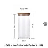 Kang Fu Tao Glass Kitchen Storage Jar Set