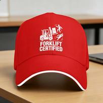 Forklift Certified Funny Forklift Driver Truck Forklift Casual Baseball Cap  Outdoor Trucker Hat Summer Hot Sale Baseball Caps One Size