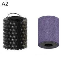 1 Set Heavy Duty Grease Cleaner Electric Rotating Bbq Grill Brush Barbecue Grid Cleaning Tool Or Brush Head A2