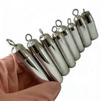 Heavy Duty Iron Bomb Sinker Fishing Weight with Rolling Swivel 20 g sidabras