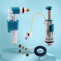 High quality fill valve side entry POM material dual flush repair kit toilet mechanism balta
