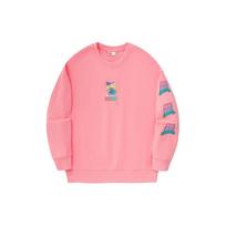 Li Ning x Pablo Ientile Sweatshirt Unisex Peach Rouge Pink AWDU319-3 L