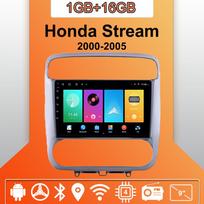 Automobilinis radijas Android Auto Carplay Honda Stream 2000-2005 m. Multimedijos grotuvas Pagrindinis įrenginys Stereo GPS navigacija BT WIFI 1+16GB 1+16GB,A