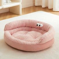 Autumn and Winter Dog Kennel Lazy Sofa Kennel Dog Mat Dog Bed Warm Dog Supplies Dog Sleeping Mat Cat Mat Pet Cushion Deep Sleeping Cushion M size -44 * 54