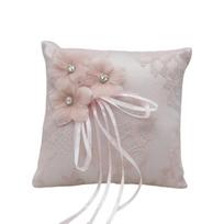 Lace Bows Rings Bearer Pillow for Wedding, Proms, Anniversaries, Ceremonies and Beach Parties Soft Cushion Bows 1
