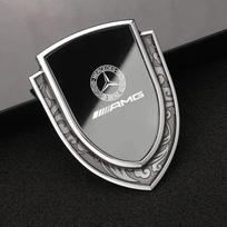 Automobilio lipdukas Mercedes Benz Metalinio lydinio Automobilio lipdukai Ženkliuko lipdukai Šoninio lango emblemos Priedai Mercedes Benz AMG GLC W20