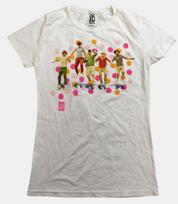 1D One Direction Juniors Harry Styles, Liam, Zayn, Niall White Shirt New Medium Unisex T-Shirt Graphic Tee XXXL