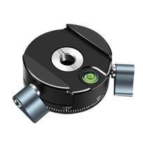 Arca Swisses Compatible Panoramic Tripods Head 360 Degree Rotation Heavy Duty 5kg Load Aluminum Alloy Camera Mount for DSLR Cameras 1 juoda