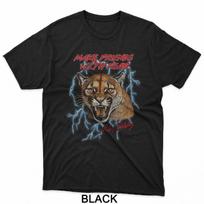 Talladega Nights Make Friends with Fear Cougar Vintage Movie T-Shirt 4XL