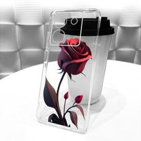 For Xiaomi Poco M7 Pro 5G Case Transparent Silicone Cover Popular Flower Soft Phone Cases For Xiomi Xiaomi Poco M7 Pro 5G Fundas Poco M7 Pro 5G