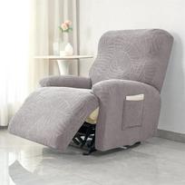 1 Seater Elastic Recliner Sofa Covers Jacquard Sofa Protector Slipcover Relax Armchair Stretch Couch Covers for Living Room