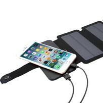 Nešiojama saulės įkroviklio panelė 10w, 5v/1a