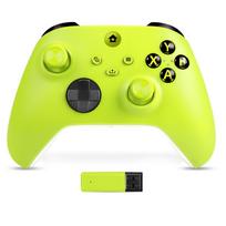 (Electric Yellow) Wireless Controller Compatible With Xbox One, Xbox Series X/S, Xbox One X/S PC with 2.4GHZ Wireless Adapter Gamepad