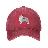 Beautiful Blue Merle Rough Collie Silhouette Baseball Cap Cosplay tactical cap tea Hat Fashion Beach For Unisex Womens