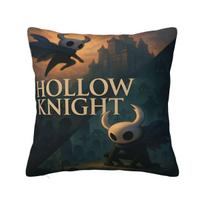 Y2K Home Hollow Knight Funny Gamesdecoration Pillowcase Accessories Pillow Cover Zippered Multi Size Peach skin 18*18(CM)-1Pcs