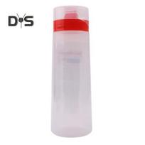 300ml Long-Lasting Sauce Bottle Food Grade Practical 4 Holes Salad Dressing Sauce Dispenser Bottle raudona