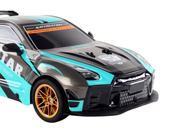 Sportinis RC automobilis 1:10 – turkio/juoda, 25 km/h