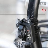 Bicycle Helmet Lock Electric Bike 3 Dial Motor Combination for black