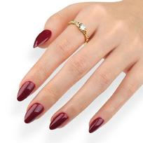30Pcs Almond Fake Nail Press On Nail Artificial Nail False Nail Glues On Nail Gradient Designs French Nail Tips Gifts 1