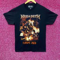 Megadeth Smash Guitar Europe Tour 2020 T-Shirt 2XL