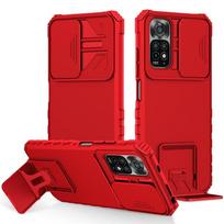 Stumdomas dėklas objektyvui, skirtas Xiaomi Redmi Note 11S Note11 4G, hibridinis šarvuotas smūgiams atsparus dangtelis su stoveliu, skirtas Redmi Note 11 Pro dėklams RM Note 11S