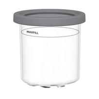 Ice Cream Cup Compatible with Ninja Creami NC299AM NC300s NC301 Series Reusable Airtight Transparent Storage Container Dishwasher Safe Macaron Colors
