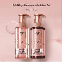 L'Oreal Ginger Strengthening Shampoo & Conditioner Set