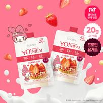 Teazen Yo Meal Strawberry Yogurt Flavor Meal Replacement Shake 45g/3bag Shake 45g/3bag