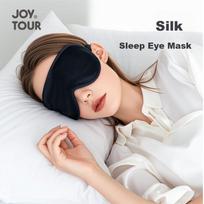 JOYTOUR Sleep Mask, Light-Blocking, Unisex, Comfortable, Adjustable, Non-Glaring, Skin-Friendly, Breathable, Silk Eye Mask for Sleeping