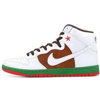 Nike Sb Dunk High Cali 2014 313171-201 42.5 balta/žalia