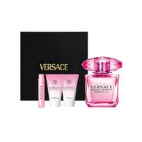 Versace 28315082-Zhenzhi Pink Diamond Women's Eau de Toilette 30ml + Sample 1ml + Crystal Diamond Shower Gel 25ml + Crystal Diamond Body Lotion 25ml rožinė