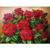 5D DIY Diamond Painting Roses From Diamond Embroidery Full Mosaic Kits Cross Stitch Home Decor Handmade Gifts Round 20x30cm