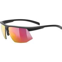 Akiniai Uvex aerios black matt / mirror red