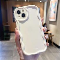 Minkštas silikoninis dėklas iPhone 15 14 Plus 13 Pro Max 12 11 Pro X XR Xs Max 7 8 SE 2022 dėklui iš TPU telefono galinio dangtelio iPhone 11Pro balta