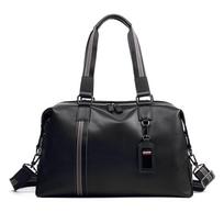 Travel Bag Men's Handbag Large Capacity Duffel Short Distance Business Women's Single Shoulder Crossbody Genuine Leather Men's Bag juoda