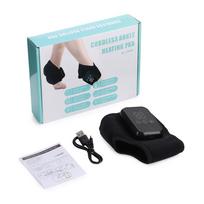 Electric Ankle Brace with Adjustable Hot Compress Vibration Massage Ankle Guard Band Carpal Tunnel Foot Protection Support Tool juoda