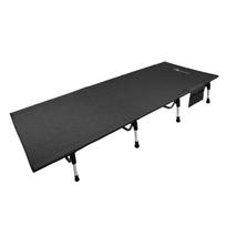 MOON LENCE Camping Outdoor 3rd Easy Camping Disaster 150kg Weight Carrying Instructions Black Cot, Bed, Generation, Assembly, Foldable, Compact, Bed, juoda