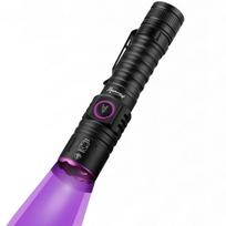 Alonefire SV87 5W Ultravioletinis priartinantis juodos šviesos žibintuvėlis, Galingas UV LED šviestuvas su 365 nm bangos ilgiu, Įkraunamas per USB C tipą, Skirtas Anisakis, Wood's šviesai