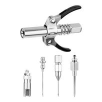 Lubrication Adapter Connector Grease Needle Nozzle with Double Handle Coupler for Mechanical Heavy Machinery Maintenance 1