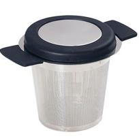 Loose Tea With Lid for Teapot, Cup Tea Filters Tea Strainers Tea Infuser Coffee Dripper Teaware black lid