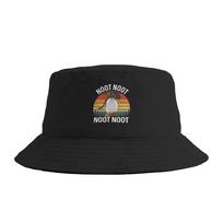Noot Noot Pingu Bucket Hat Summer  Fashion FisherUnisex Hats For Unisex Breathable Fishing Caps Outdoor Design Sun Hats One Size