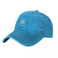Darts Play Washed Cotton Baseball Cap Unisex Adjustable Hat with Embroidered Logo for Outdoor Sports  Casual Wear