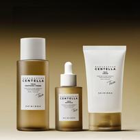 SKIN1004 Madagascar Centella Teca Toner 210ml + Ampoule 50ml + Cream 75ml Set